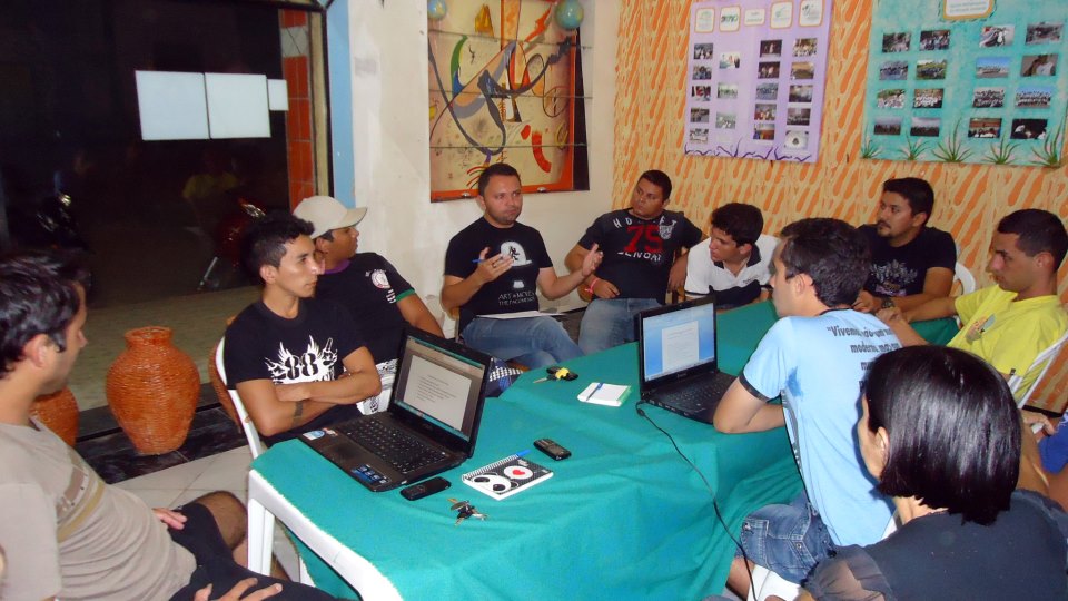 Reunião dos líderes dos grupos do movimento cultural de Varjota