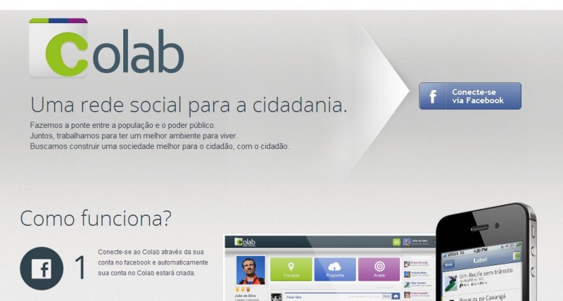 Colab - A rede social para cidadania