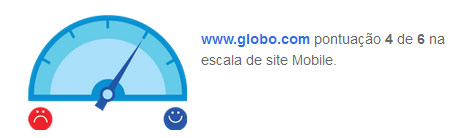 Nem o Globo.com passou com nota máxima.