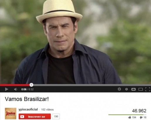 vamos brasilizar john travolta