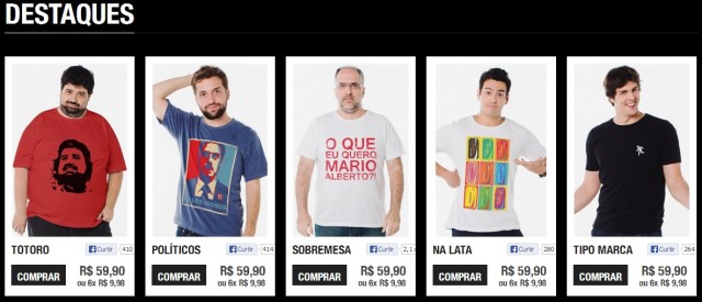 Camisetas Porta dos Fundos | Digaí