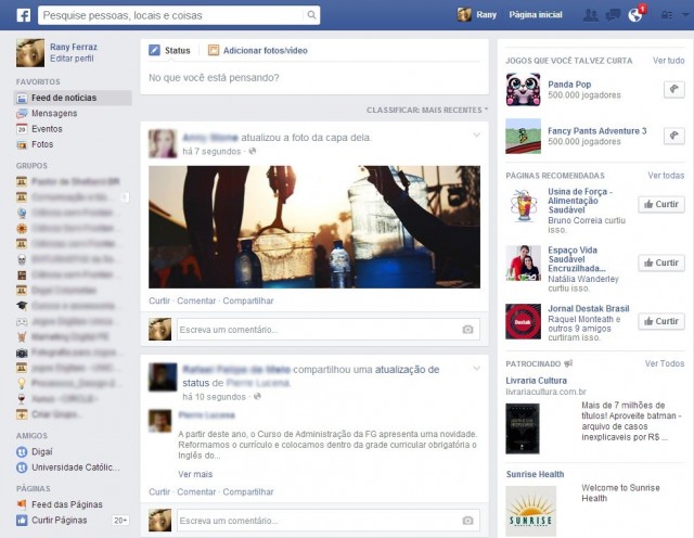 nova timeline facebook