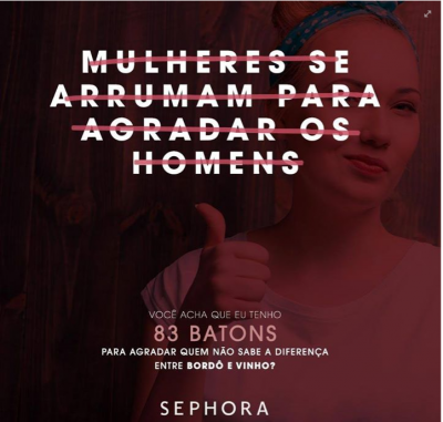 Fonte: Sephora / Facebook