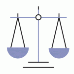 ícone simbolizando justiça