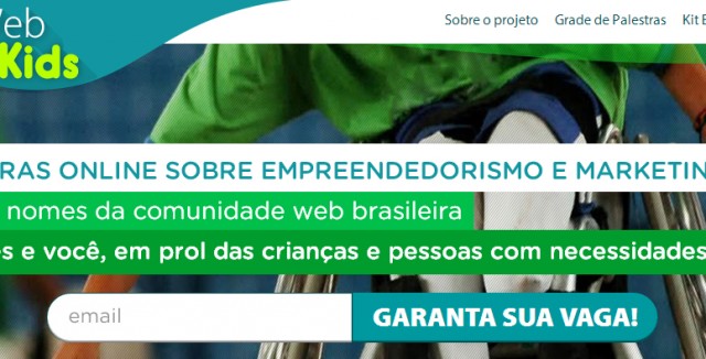 Web 4Kids – Webinário sobre Empreendedorismo e Marketing Digital