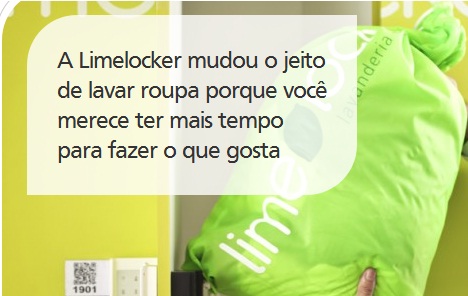 Limelocker: acabou esse negócio de roupa suja se lava em casa