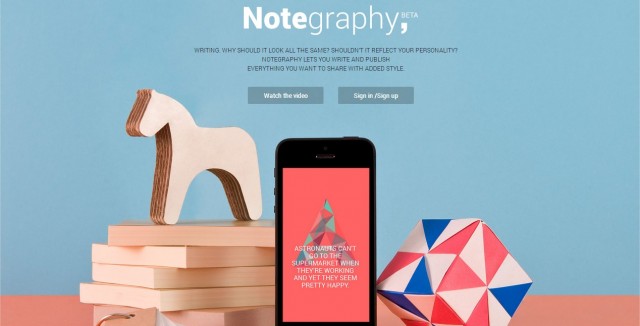 Notegraphy: Aplicativo que Traz Estilo às Redes Sociais