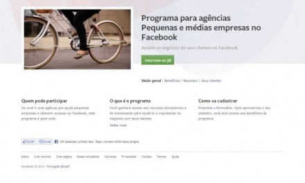 Facebook lança programa para agências