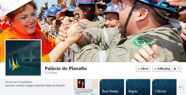 Governo Federal lança página no Facebook