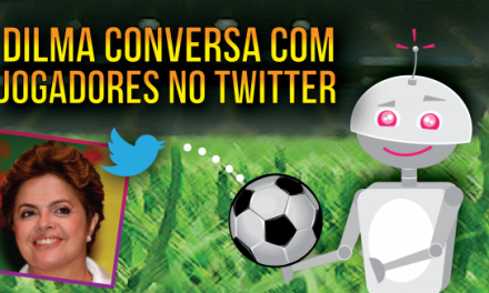 Dilma conversa com jogadores no Twitter