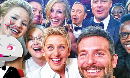 Selfie de Ellen DeGeneres no Oscar Bate Record no Twitter