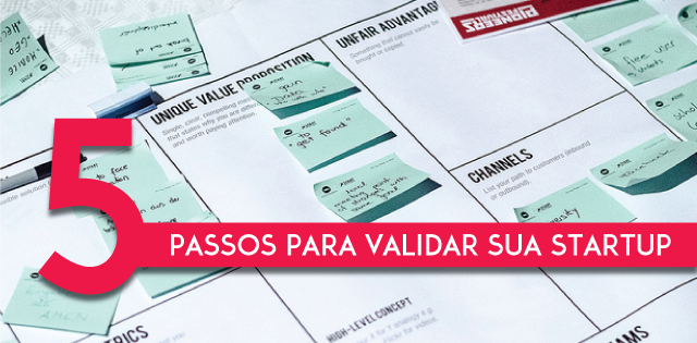 5 passos para validar sua startup