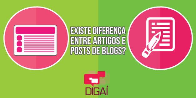 Existe diferença entre artigos e posts de blogs?