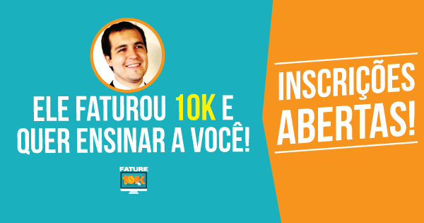 Fature 10k está com inscrições abertas!