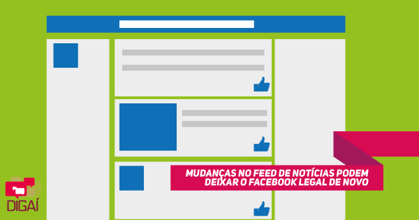 Mudanças no Feed de Notícias podem deixar o Facebook legal de novo