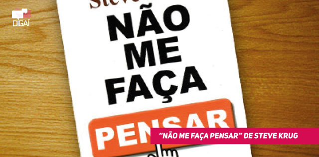 “Não me faça pensar” de Steve Krug