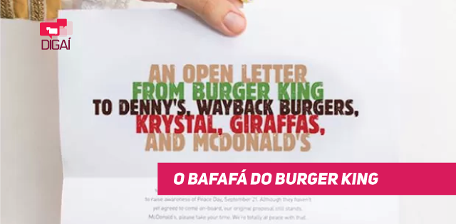 O Bafafá do Burger King