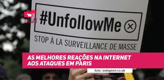 As melhores reações na internet aos ataques em Paris