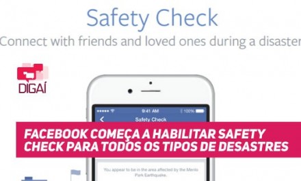 Facebook começa a habilitar Safety Check para todos os tipos de desastres