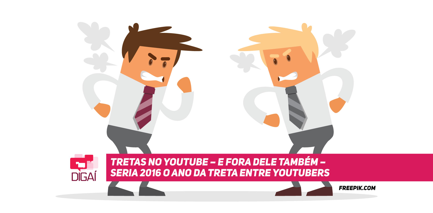 Tretas no YouTube – E Fora Dele Também – Seria 2016 O Ano da Treta Entre YouTubers