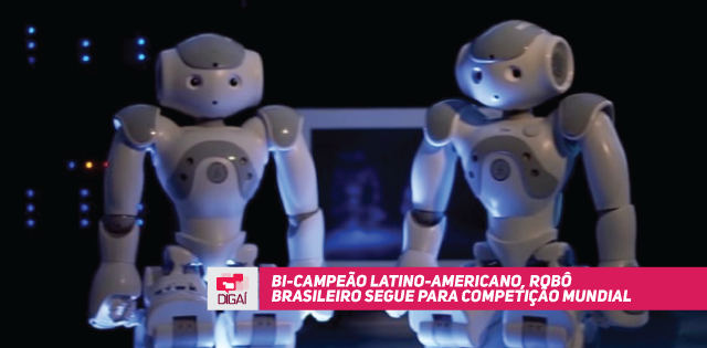 Bi-campeão latino-americano, robô brasileiro segue para competição mundial