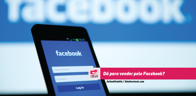 Dá para vender pelo Facebook?