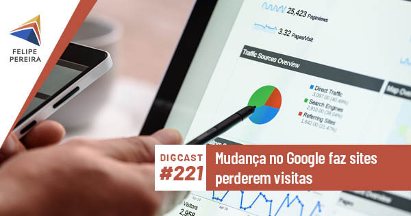 Digcast #221 – Mudança no Google faz sites perderem visitas