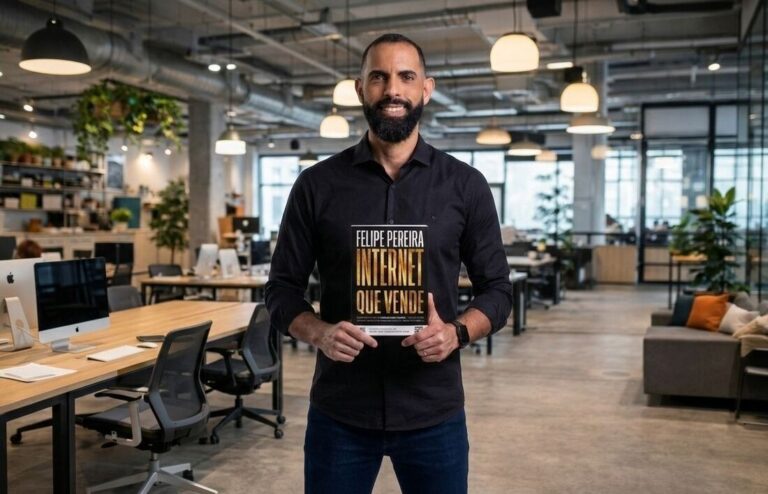 Felipe Pereira lança o Internet Que Vende, livro de marketing digital mais atualizado do Brasil
